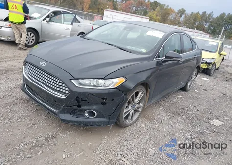 2013 Ford Fusion Titanium z USA, uszkodzony, nr VIN 3FA6P0D99DR103363